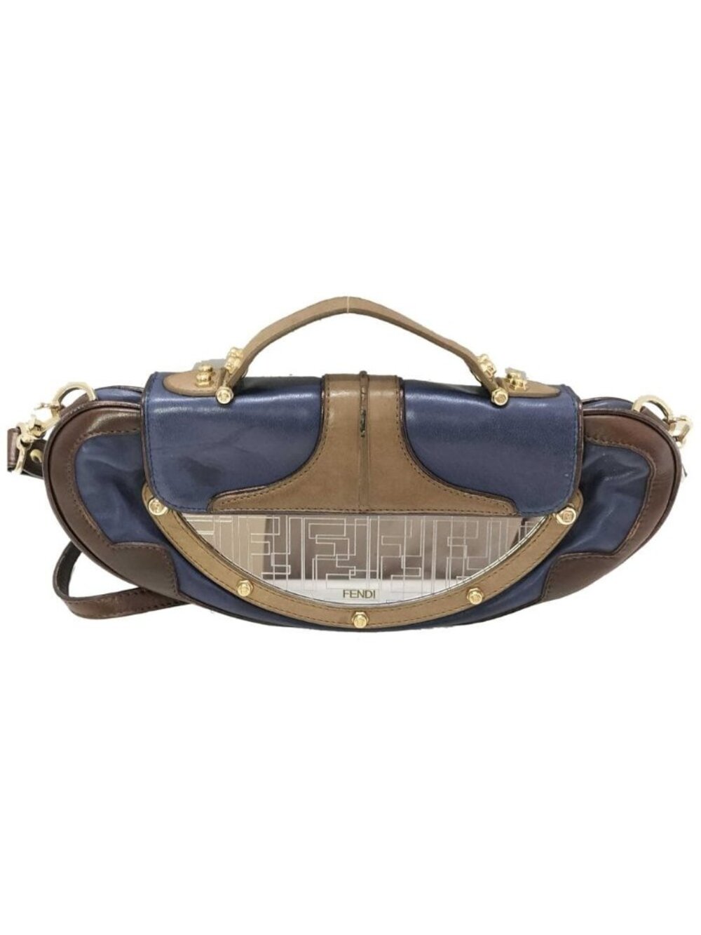 Fendi Vanity Mirror 2-Way Handbag